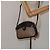 Gucci Borsa a spalla Micro GG Supreme PVC Marrone 001 256 1189 Auth BA1925 - vista 23