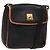 Céline Bolso de hombro CELINE de cuero negro y dorado Auth BA1801