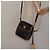 Céline Bolso de hombro CELINE de cuero negro y dorado Auth BA1801 - vista 22