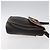 Céline Bolso de hombro CELINE de cuero negro y dorado Auth BA1801 - vista 3
