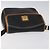 Céline Bolso de hombro CELINE de cuero negro y dorado Auth BA1801 - vista 6