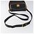 Céline Bolso de hombro CELINE de cuero negro y dorado Auth BA1801 - vista 7