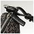 Borsa a spalla LOEWE in tela blu navy argento autentica sw762 - vista 10