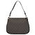 Borsa a spalla LOEWE in tela blu navy argento autentica sw762 - vista 2