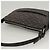 Borsa a spalla LOEWE in tela blu navy argento autentica sw762 - vista 6
