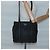 Borsa a spalla PRADA in nylon nero argento autentica bs25600 - vista 24