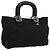 FENDI Handtasche aus schwarzem Nylon mit Silber authentisch 122023