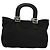 FENDI Handtasche aus schwarzem Nylon mit Silber authentisch 122023 - Ansicht 2