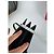 Céline Vintage Celine Paris Leder Tasche Triomphe Schwarz - Ansicht 5