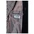 Thom Browne, abrigo Chesterfield de twill de caballería con pinzas de piel Azul - vista 5