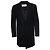 Saint Laurent, Abrigo de lana con lurex 2018 Negro