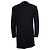Saint Laurent, Abrigo de lana con lurex 2018 Negro - vista 3