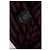Saint Laurent, Gestreifter Pullover in Schwarz und Bordeaux Rot - Ansicht 6