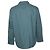 Thom Browne, camicia overshirt in cashmere e lana blu acciaio - vista 3