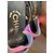 Chanel Pumps aus Leder Schwarz und Rosa mit hohen Absätzen Größe 36 Pink - Ansicht 3