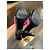 Chanel Pumps aus Leder Schwarz und Rosa mit hohen Absätzen Größe 36 Pink - Ansicht 4