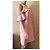 Abito Louis Vuitton Rosa in Lana e Seta - vista 7