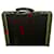 Authentic Vintage Gucci Rare Striped GG Shooting Star Attaché Case Brown Cloth  ref.2240606