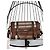 Nova bolsa Burberry Bridle Doyle com etiqueta de couro crocodilo cognac