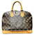 Louis Vuitton Alma Monogram Handbag Brown Cloth  ref.2240748