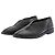 Lemaire Mocasines negros de cuero