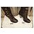 Botas Dolce & Gabbana de piel marrón oscuro talla 39 - vista 3