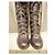 Botas Dolce & Gabbana de piel marrón oscuro talla 39 - vista 4