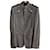 Authentic Gucci 07 AW Frida Giannini Runway Silk Blend Military Style Blazer Grey Wool  ref.2240930