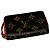 Authentische Louis Vuitton Monogram Poppy Multicartes Geldbörse Orange - Ansicht 7