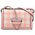 LOEWE Borsa a tracolla in pelle a quadri rosa piccola Barcellona