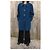 Autre Marque Cappotto Goldlust Paris blu lana angora cashmere - vista 2