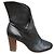Botines Céline de cordero negro
