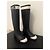 Chanel Gummistiefel in Schwarz Größe 35 - Ansicht 2