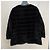 Schwarze Ecocastoro-Jacke von Romeo Gigli, Größe M. - Ansicht 3
