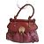Borsa a mano Fendi Chef in pelle rossa Rosso