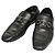 LOUIS VUITTON Scarpe da guida in pelle nera LV Auth bs25780 Nero
