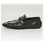 LOUIS VUITTON Scarpe da guida in pelle nera LV Auth bs25780 Nero - vista 22