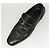LOUIS VUITTON Scarpe da guida in pelle nera LV Auth bs25780 Nero - vista 23