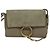 Chloé Borsa a Spalla Chloe Fay in Pelle Scamosciata Grigia Oro Auth BA1915 Marrone D'oro - vista 13