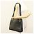 Sac à épaule Gancini en cuir noir et or Auth 124607 de Salvatore Ferragamo Doré - vue 23