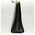 Sac à épaule Gancini en cuir noir et or Auth 124607 de Salvatore Ferragamo Doré - vue 3