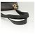 Sac à épaule Gancini en cuir noir et or Auth 124607 de Salvatore Ferragamo Doré - vue 7