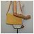 Céline Borsa a spalla in tela Macadam CELINE C in suede giallo oro Auth BA1861 D'oro - vista 24