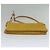 Céline Borsa a spalla in tela Macadam CELINE C in suede giallo oro Auth BA1861 D'oro - vista 5