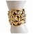 Timeless Chanel Gladiator Metallarmband Gold Golden - Ansicht 4