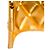 Timeless Chanel Gladiator Metallarmband Gold Golden - Ansicht 8