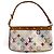Louis Vuitton Pochette Murakami in tela multicolore Monogram Bianco