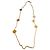 Collana Sautoir Chanel CC Oro Metallo D'oro