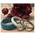 Conjunto raro de pulseras rígidas DOLCE & GABBANA turquesa plata marfil Multicolor - vista 11