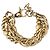 Magnifico bracciale DOLCE & GABBANA modello DJ0694 dorato  catena doppia D'oro